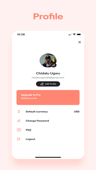 Moniwyse - Financial Planner Screenshot
