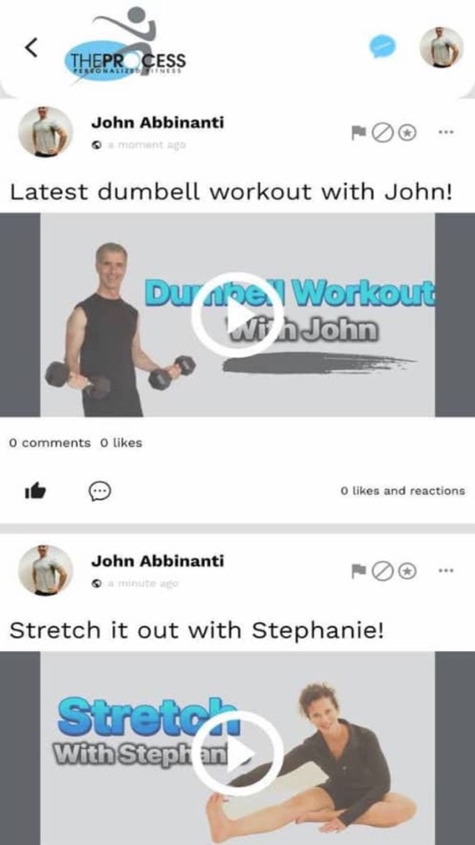 #1. The Process Fitness App - Fit (iOS) By: John Abbinanti