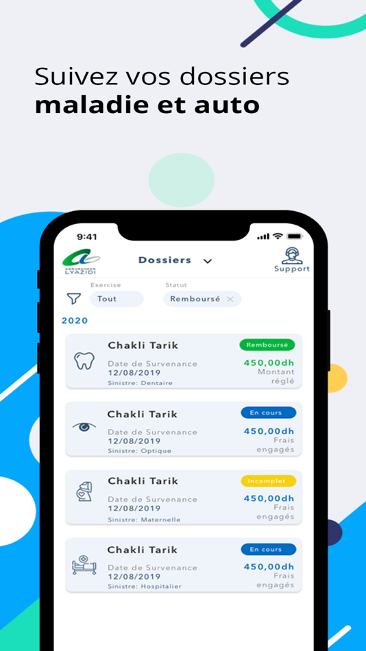 #5. Lyazidi Mobile (iOS) 由: Assurances Lyazidi