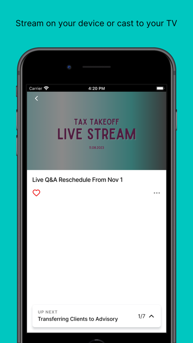Tax TakeOff Screenshot