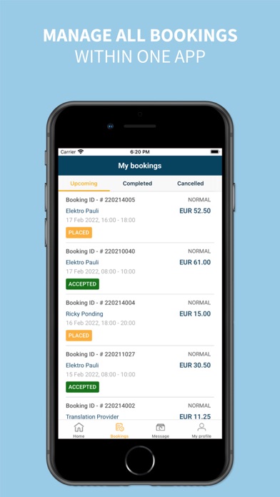 Reachaus - Book home services Screenshot