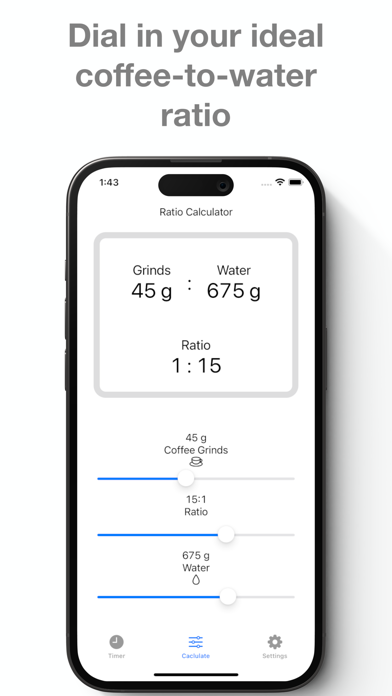 Easy Coffee Timer - Pour Over Screenshot