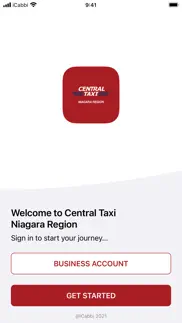 central taxi - niagara iphone screenshot 1