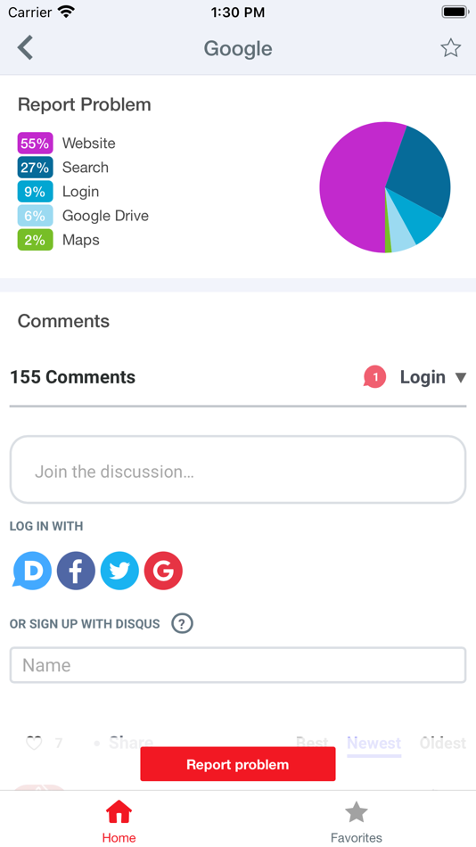 #3. Downdetector (iOS) 由: Serinus42