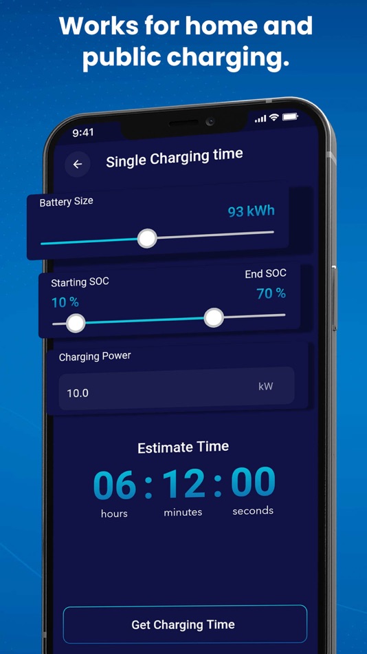 #2. EV Charging Time Calculator (iOS) 由: homechargingstations GbR