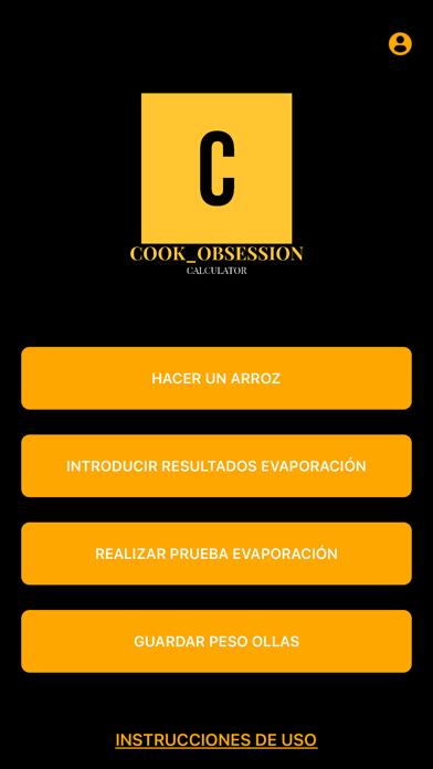 COOK OBSESSION CALCULATOR Screenshot