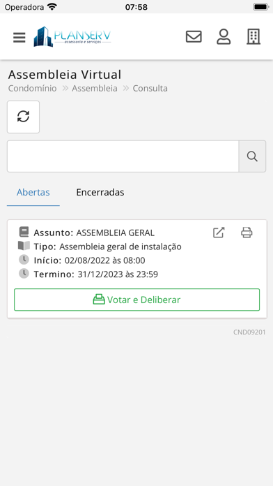 Planserv Administradora Cuiaba Screenshot