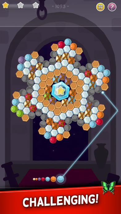 Bubble Cloud: Spinning Match-3 Screenshot