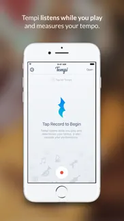 tempi – live beat detection iphone screenshot 3