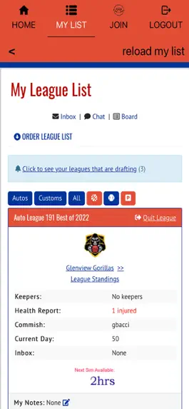Game screenshot Basketball Sim Leagues apk