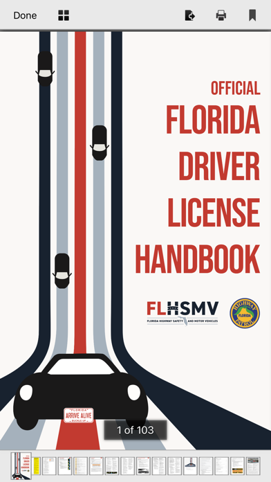 Florida DMV Test Prep Screenshot