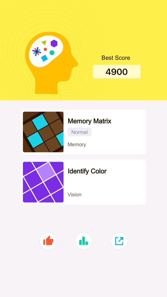 #1. Brain Master - Smarter Brain (iOS) 由: Peikun Duan