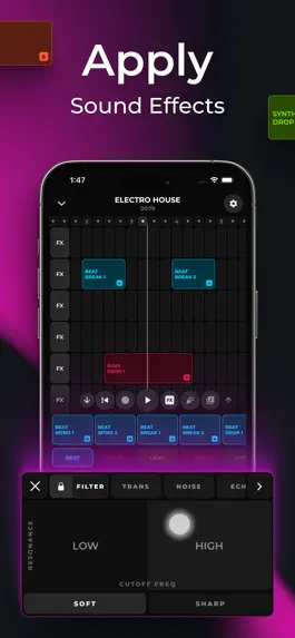 Game screenshot Mixgrid: Music & Beat Maker hack