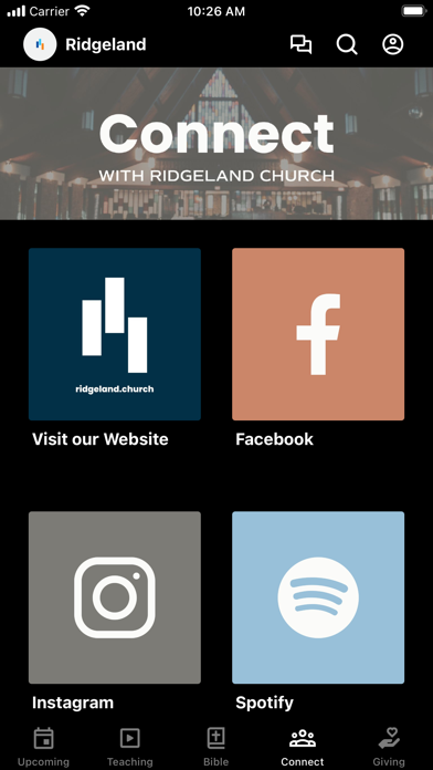 Ridgeland Church Screenshot