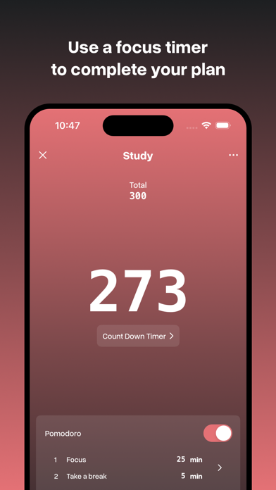 WeeT - Weekly Planner,Pomodoro Screenshot