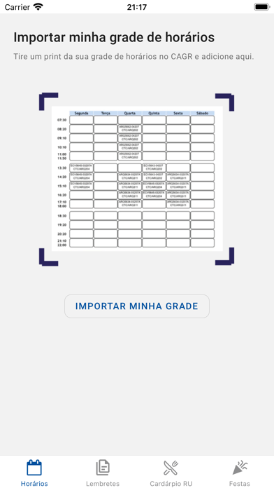 Nossa UFSC Screenshot