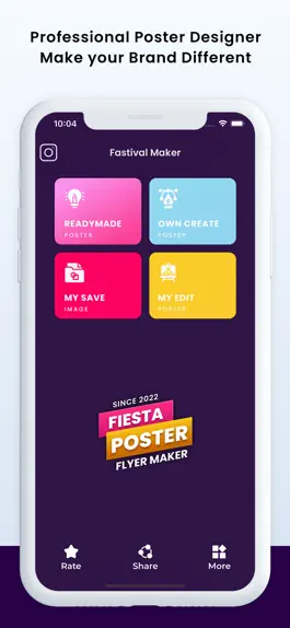 Game screenshot Fiesta Poster Flyer Maker 2022 apk