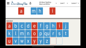 Letter Tiles for Learning screenshot