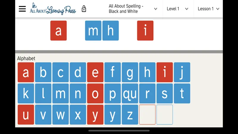 Letter Tiles for Learning screenshot 3 of 9