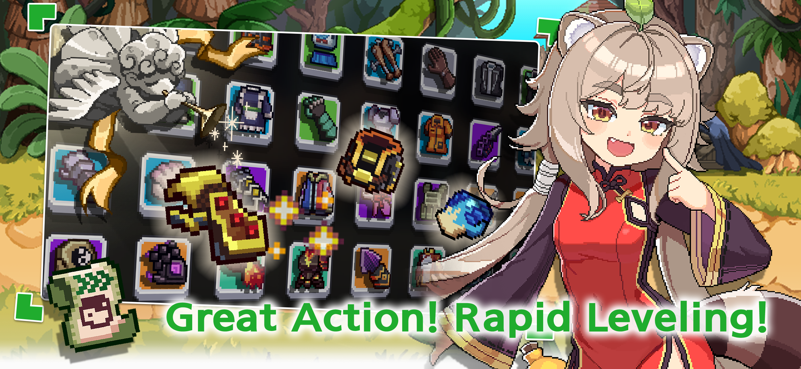 Isekai Fighting Girls:Idle RPG