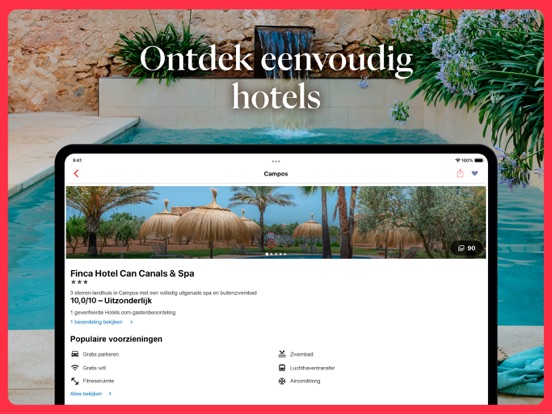 Hotels.com: hotelboeking iPad app afbeelding 4