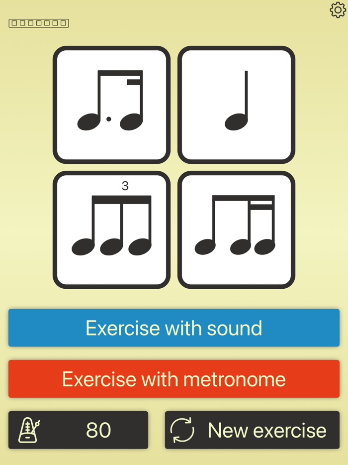 Rhythm metronome tempo tutor
