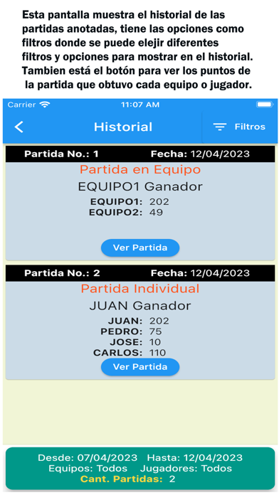 Dominó Score FS Screenshot