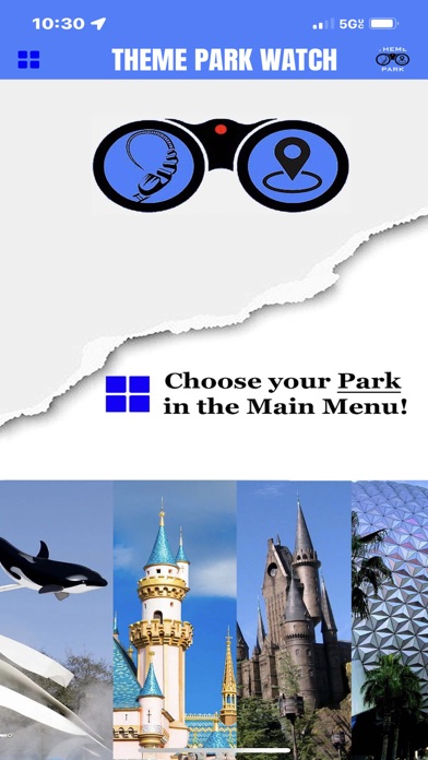 Theme Park Watch Screenshot
