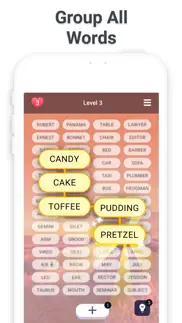 associations: word puzzle game iphone screenshot 2