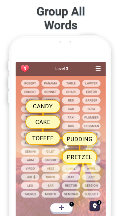 Associations: Word Puzzle Game Screenshot