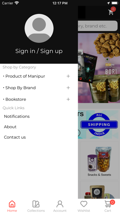Pabung Shopping Screenshot