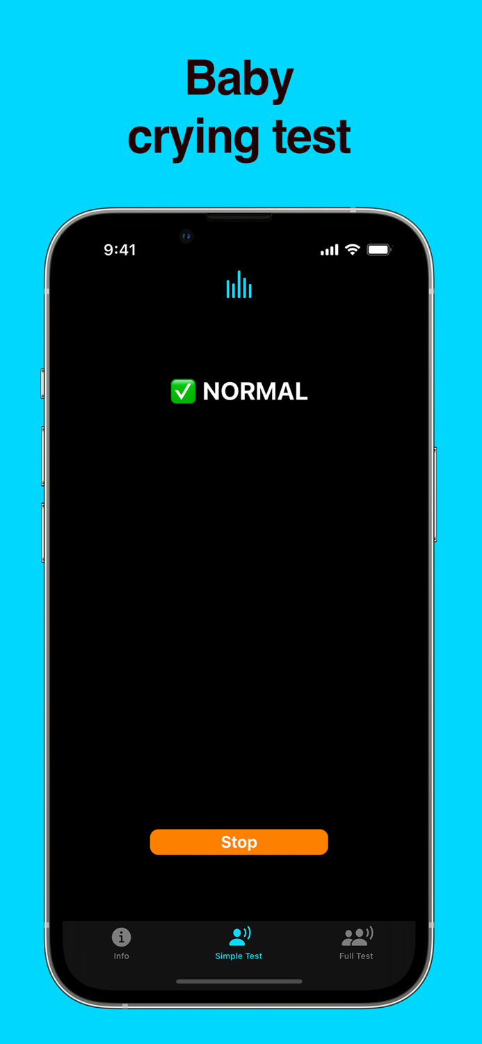 Baby Health Crying test