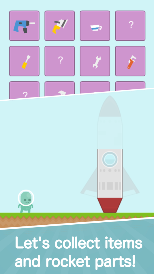 #3. Jumping Alien -platform game- (iOS) By: ITK dev