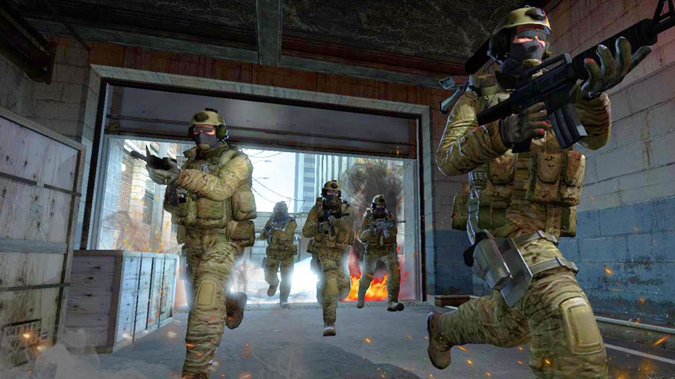 #3. Critical Action 3D: CS FPS GO (iOS) 由: Sallie Crocker