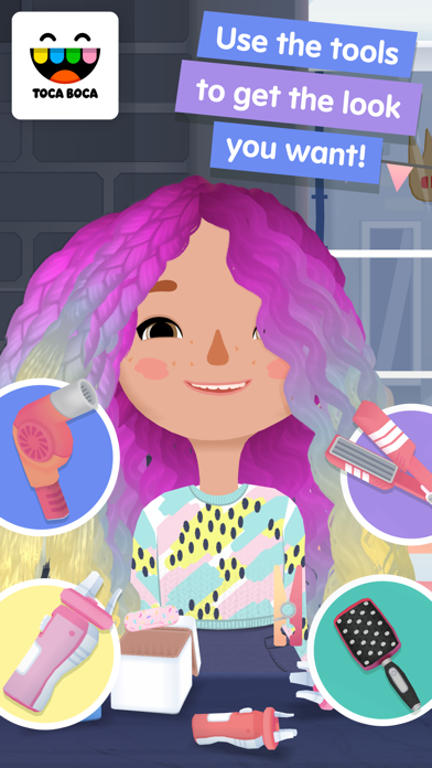Toca Hair Salon 3 Screenshot