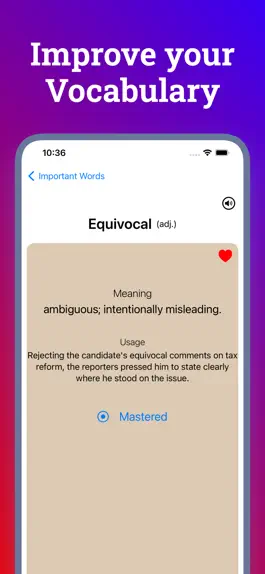 Game screenshot New Vocabulary Builder apk