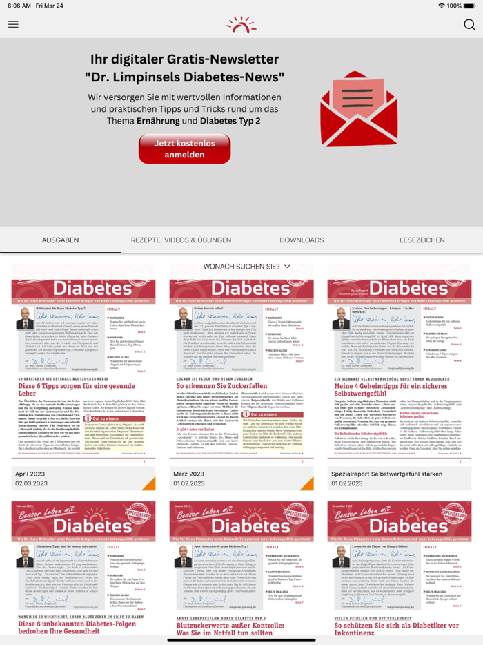 Besser leben mit Diabetes