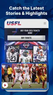 usfl | the official app iphone screenshot 1