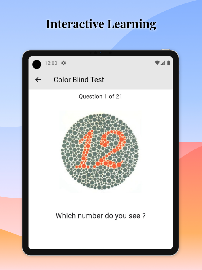 Color Blind Test CBT