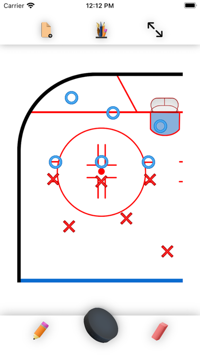 Hockey Playboard Screenshot