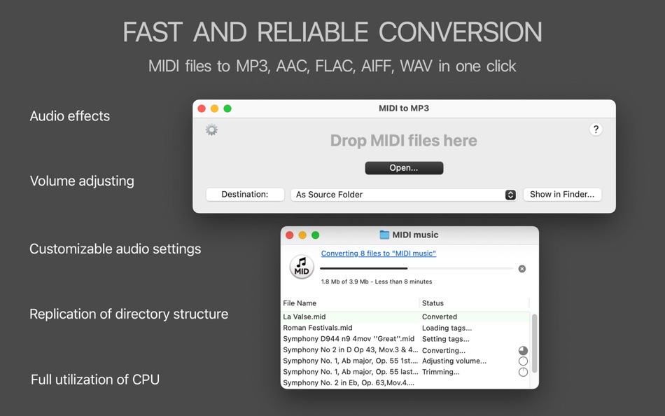 MIDI to MP3 - 1.0.18 - (macOS)