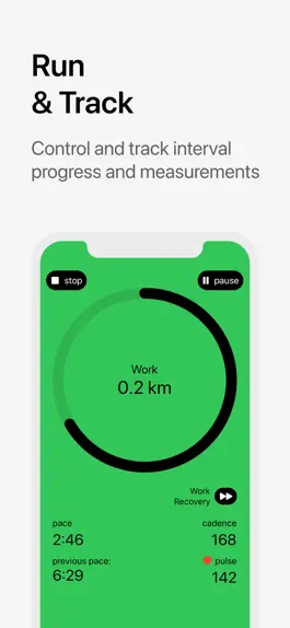 Game screenshot Interval running: Custom plans apk