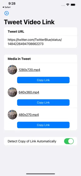 Game screenshot Tweet Video Links for Twitter mod apk