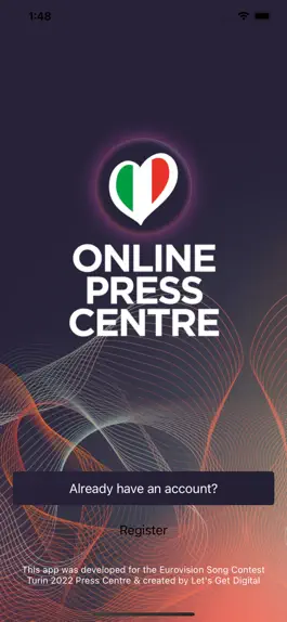 Game screenshot Online Press Centre ESC 2022 mod apk