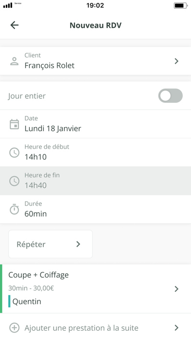 Planity Pro pour téléphone Screenshot