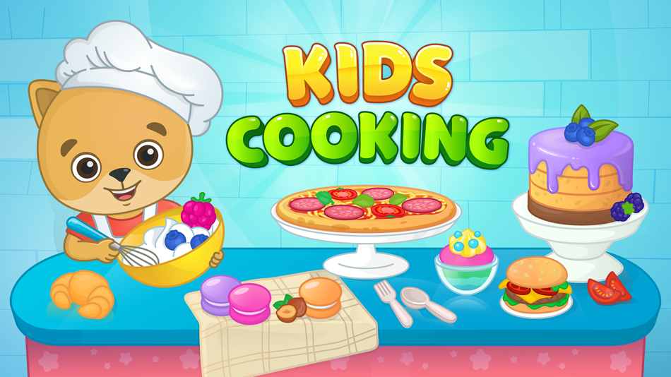Kids cooking: toddler games 2+ - 1.5 - (iOS)