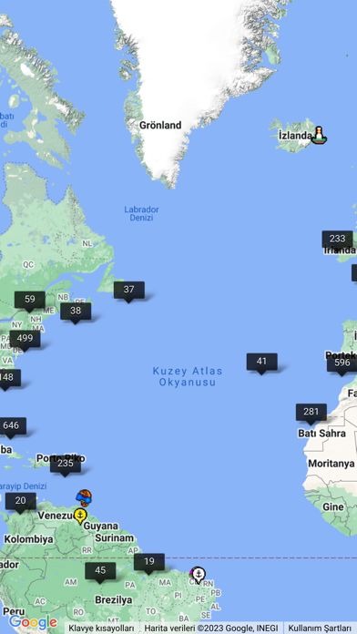 Vessel Radar Screenshot