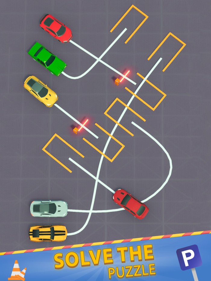 Car Jam Traffic Parking Order