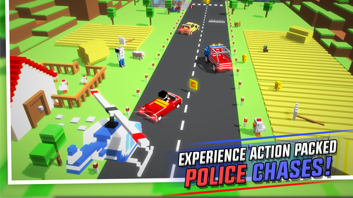 Crossy Brakes  Blocky Racer