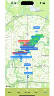 edmonton metro map iphone screenshot 2